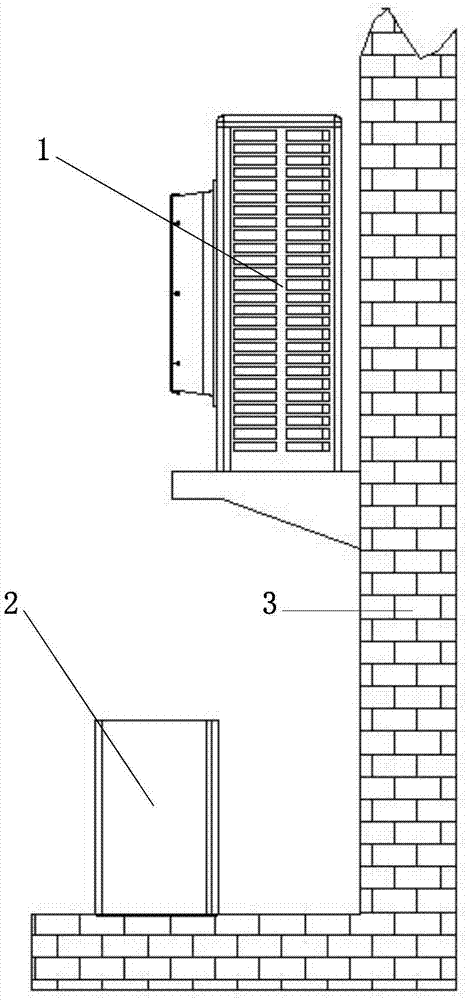 分体式空调外机的制作方法