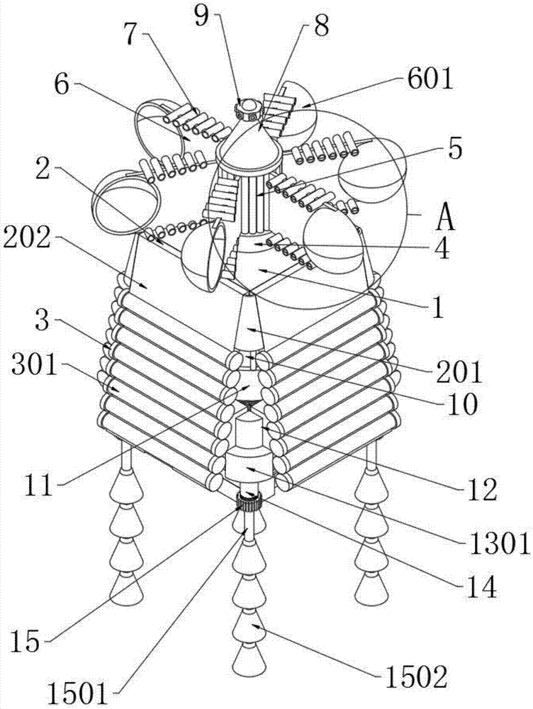 用于电力塔架的驱鸟装置的制作方法