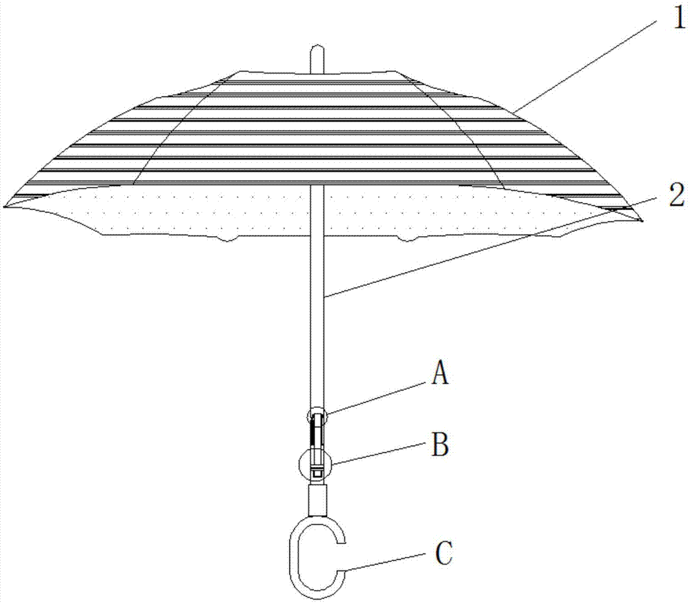 一种汽车反向伞的制作方法