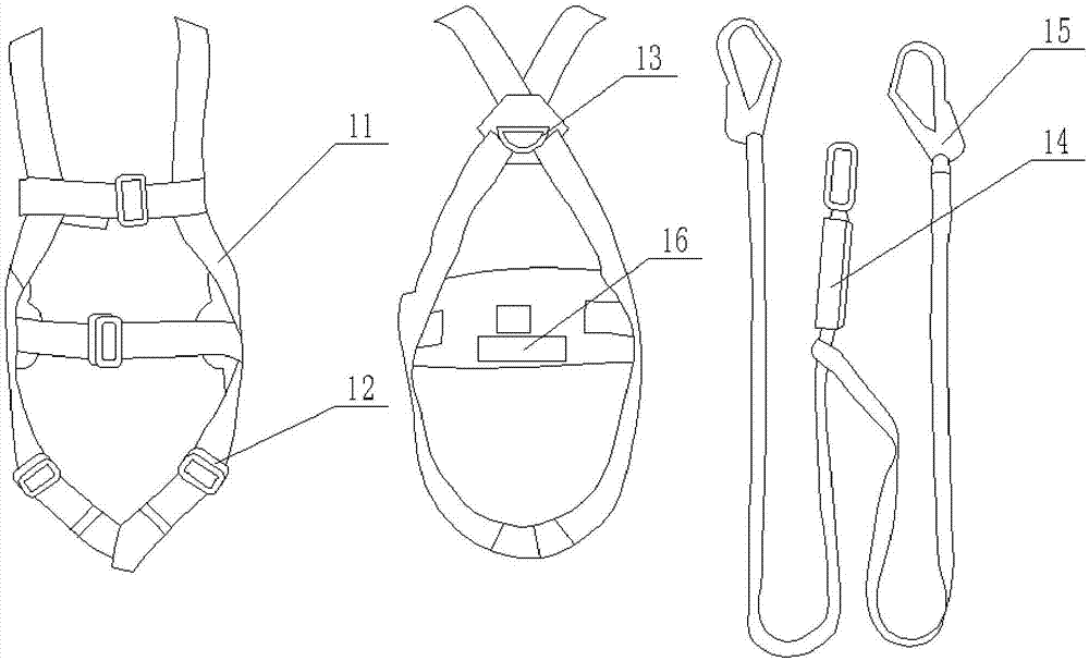 智能防坠落安全带及安全系统的制作方法