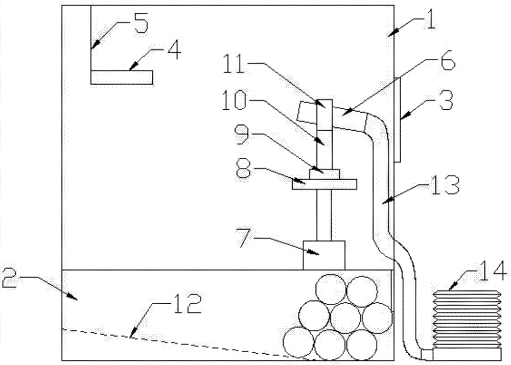 一种模拟投篮的玩具的制作方法