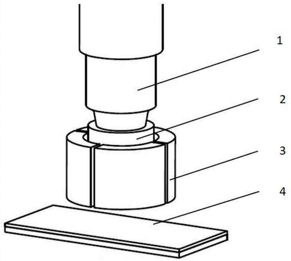 径向充磁单侧磁控电阻点焊装置的制作方法