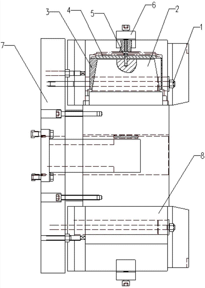 轴承座铣钻磨削工装的制作方法