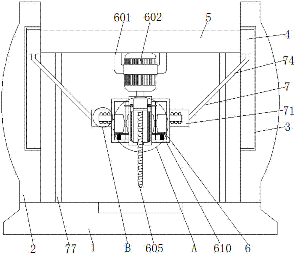 一种机械零件钻孔深度可实时调节的开孔装置的制作方法