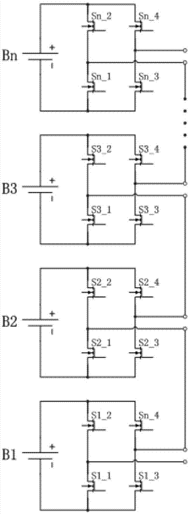 基于H桥串联结构的电池组充电控制电路及其控制方法与流程