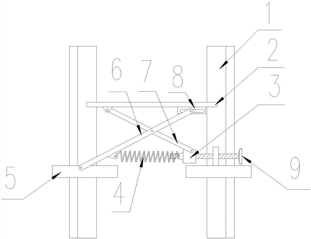 一种空调减震支架的制作方法