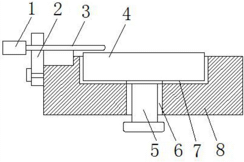 一种电路板元件测量检具的制作方法