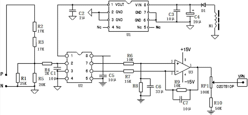 一种变频器电压检测电路的制作方法