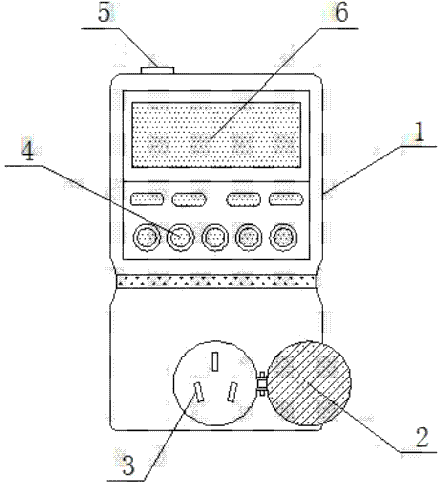 一种电力检测仪的制作方法