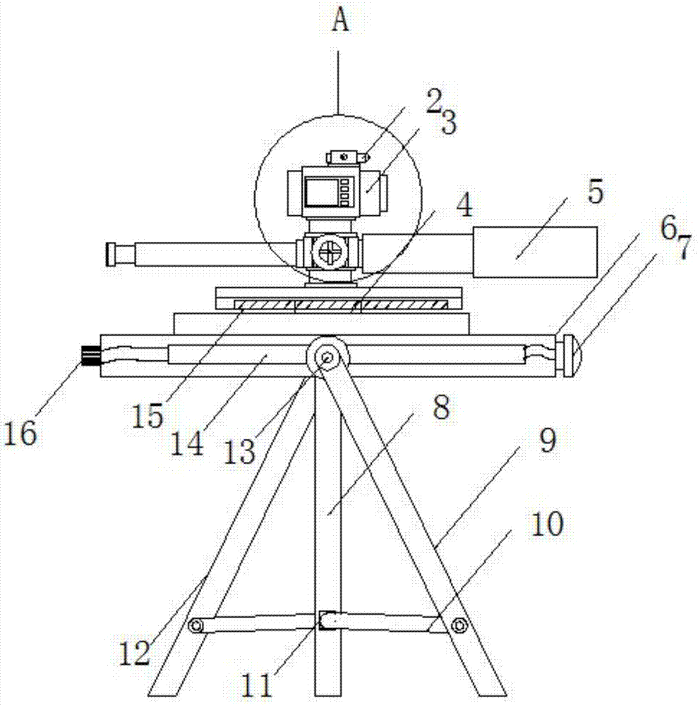 一种地理勘测用测量仪的制作方法