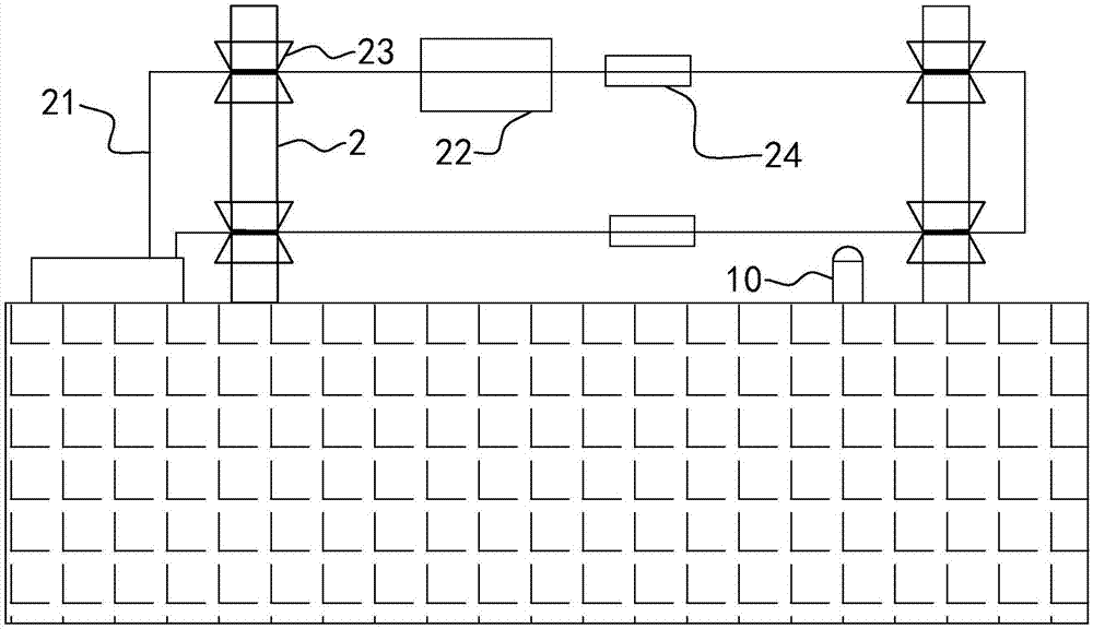 一种电子围墙安防系统的制作方法