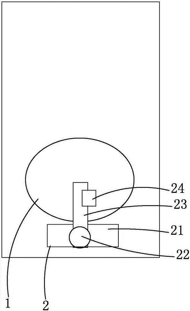 加料口机械加工式去料清理装置的制作方法