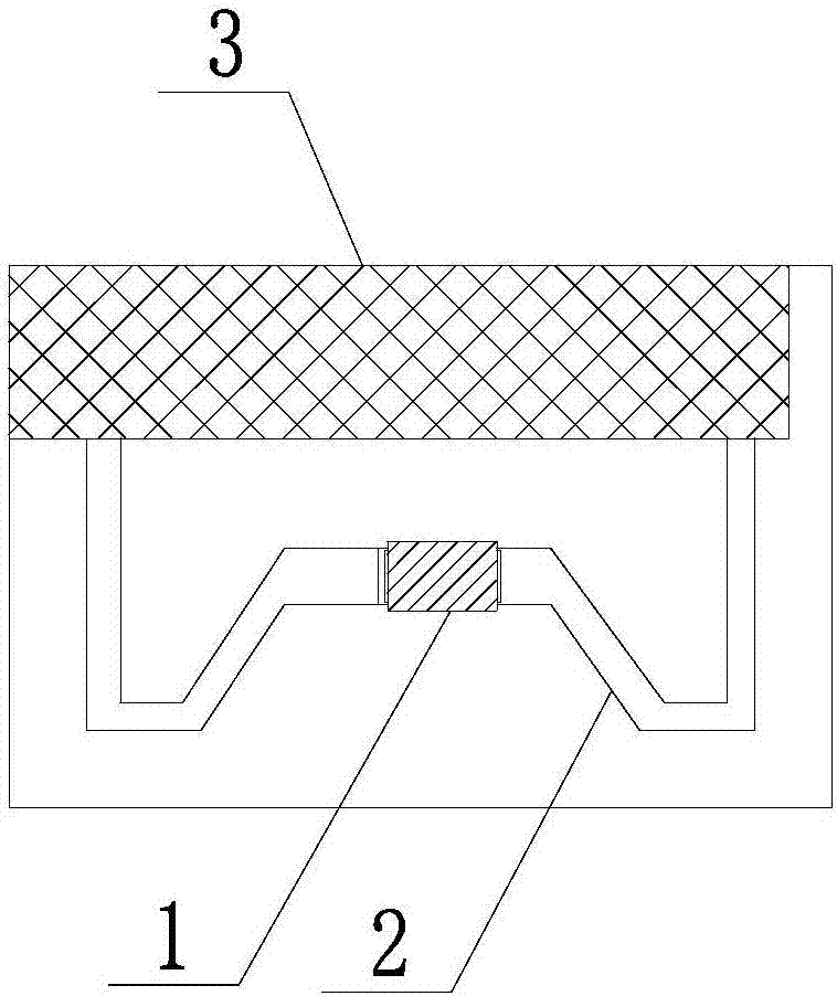 一种支架式电子标签的封装结构的制作方法