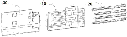 一种USB AM短体的制作方法