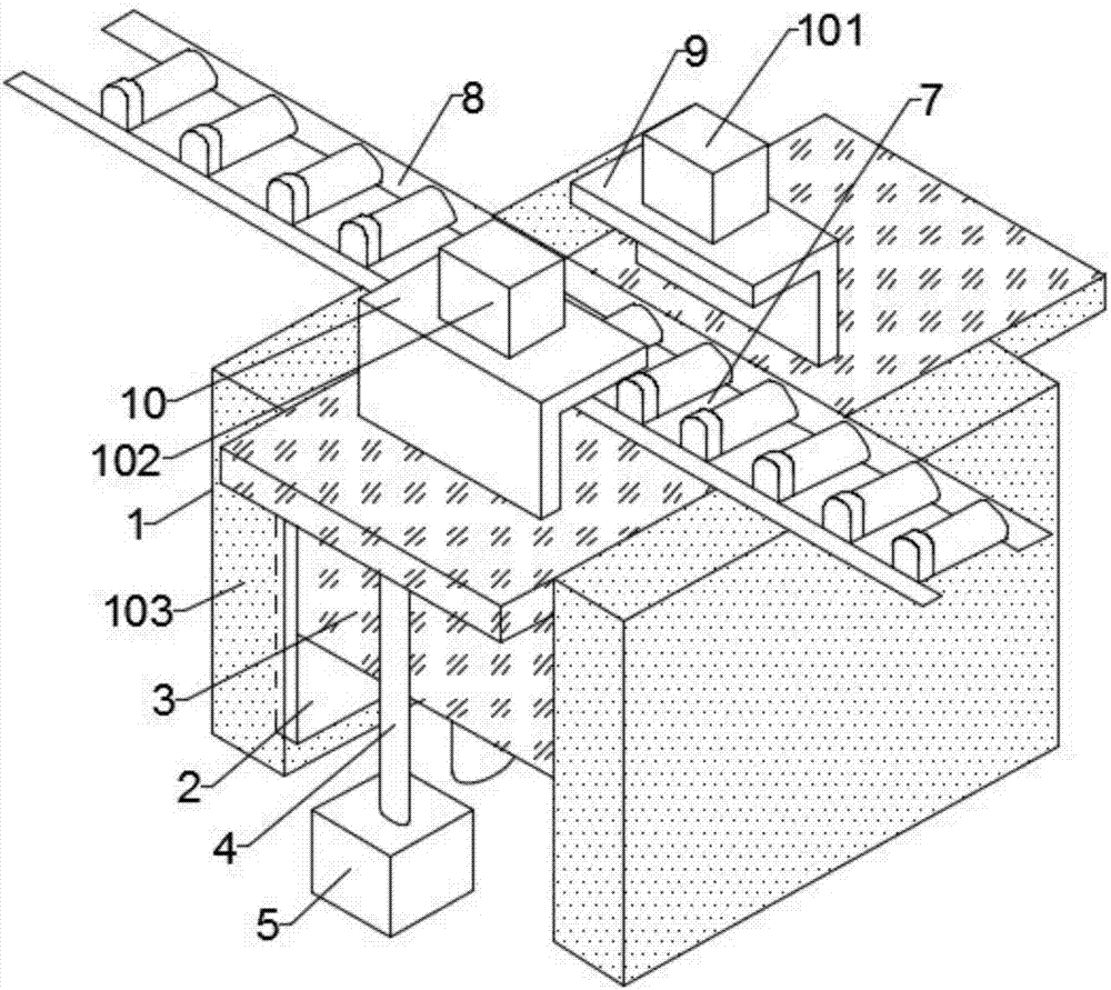 一种PCB连接器生产用自动端子机送料装置的制作方法