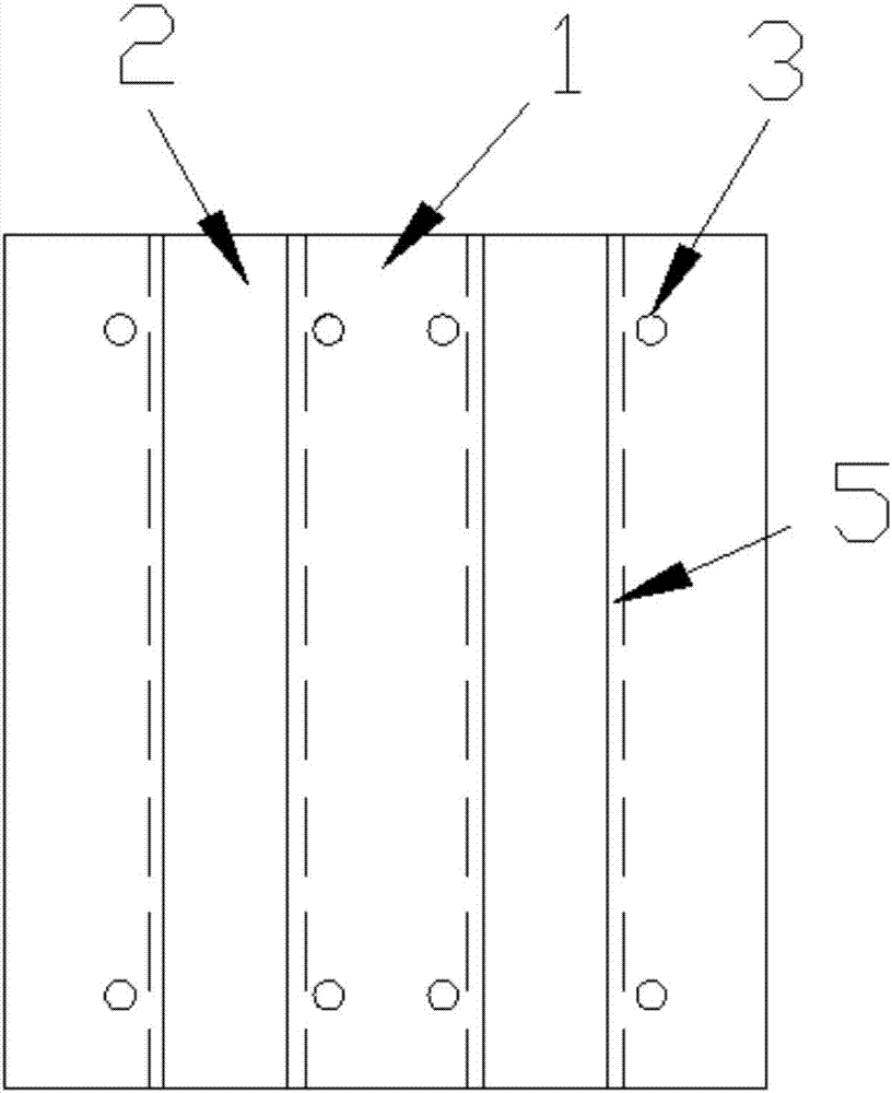 带线槽的柜板的制作方法
