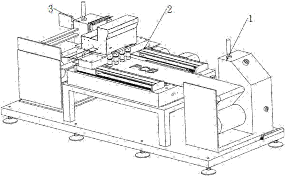 一种用于卷对卷激光直写曝光机的镜头位置自动标定装置的制作方法