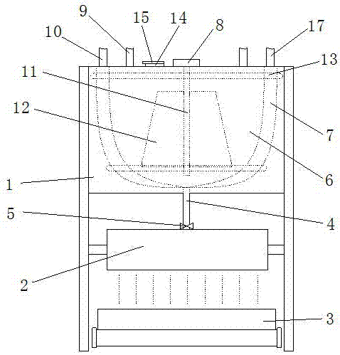 用于生产加气砖的配料布料系统的制作方法