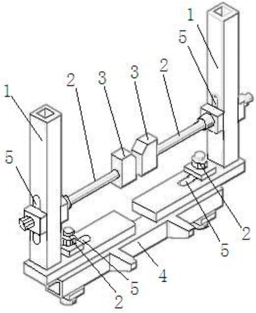 可调便携式H型钢结构空中对接定位夹具的制作方法