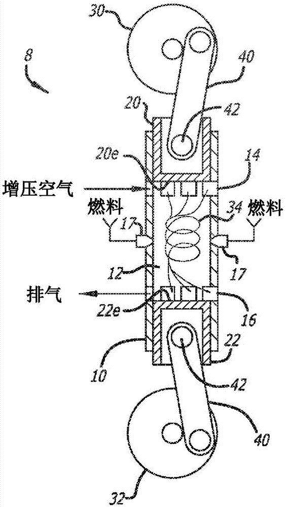 用于对置活塞式发动机的多层活塞冠部的制作方法