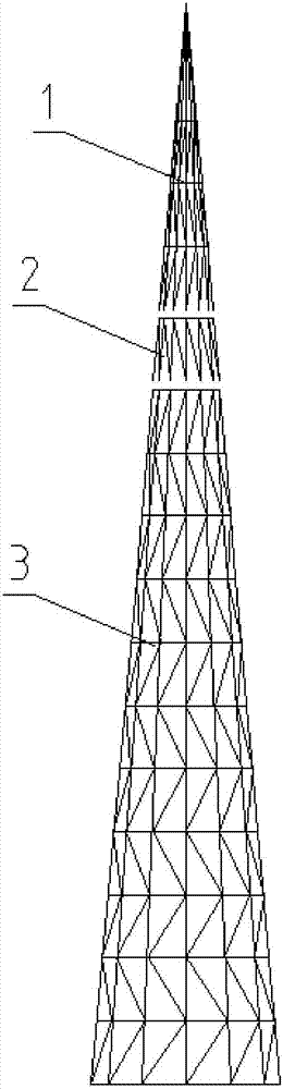 一种锥形塔架及其工具节辅助穿心式整体提升施工方法与流程