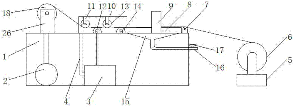 一种服装布料烘干装置的制作方法