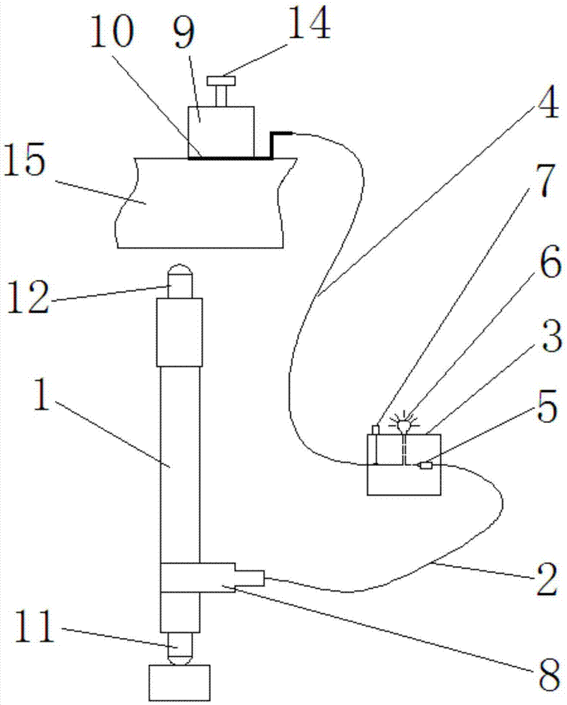 一种船舶轴线测量工具的制作方法