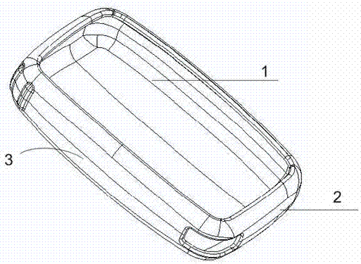 一种汽车钥匙保护壳的制作方法