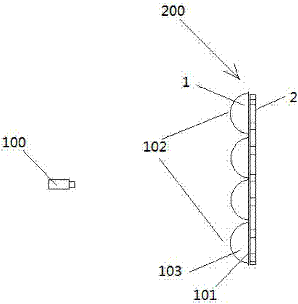 光路与光波重整组件和透射式激光照明系统的制作方法