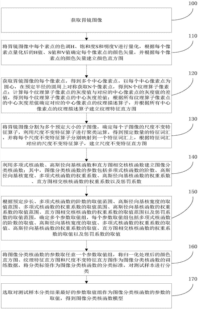 基于多核学习的多特征融合胃镜图像处理方法与流程