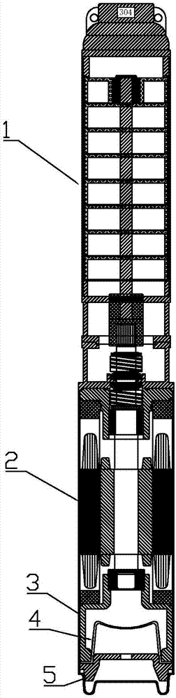 屏蔽深井泵的制作方法