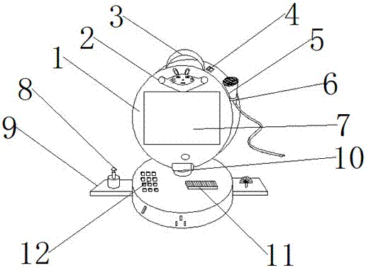 一种多功能儿童早教机的制作方法