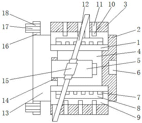 一种端盖密封式散热结构电机的制作方法