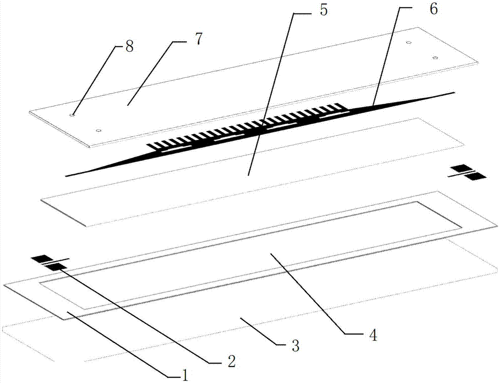 一种基于液晶材料的波束可调漏波天线的制作方法