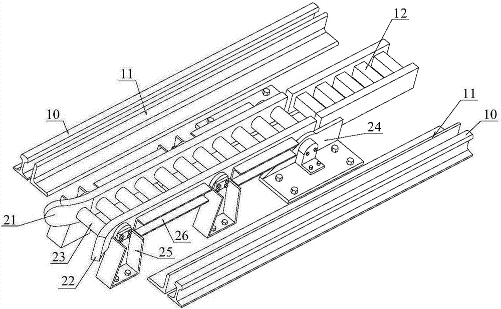 齿轨车辆入轨引导装置的制作方法
