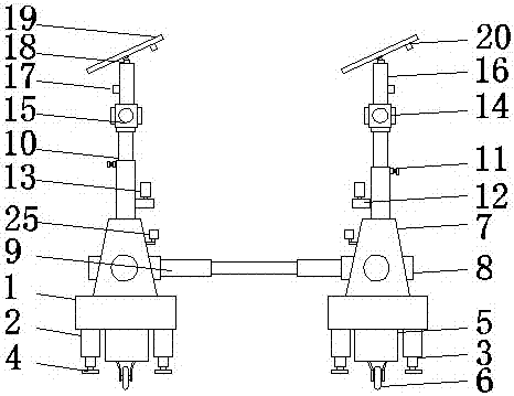 一种市政建筑施工用护栏的制作方法