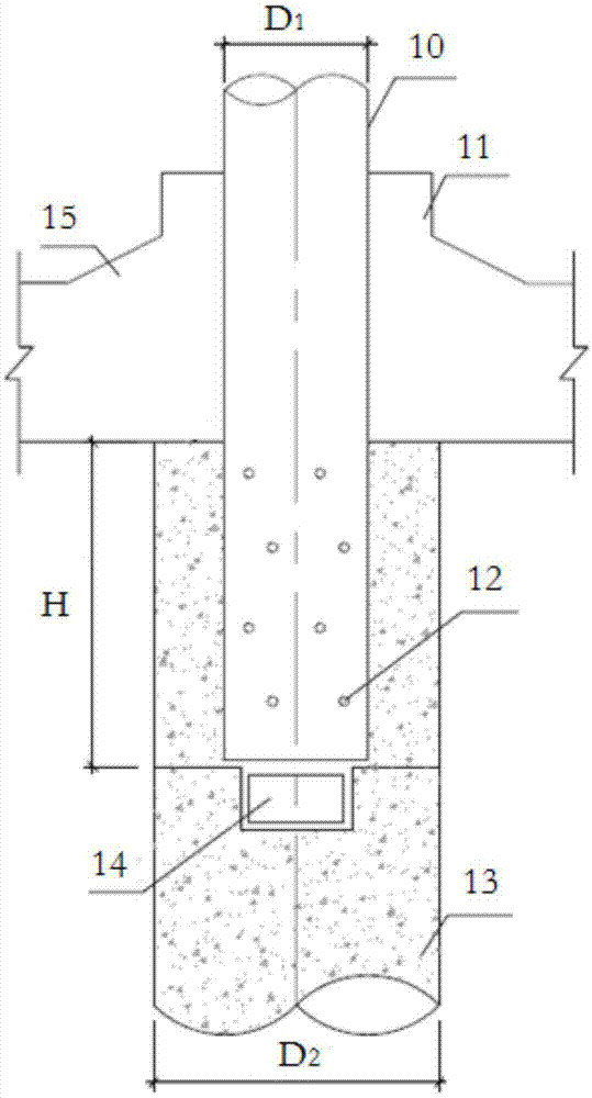 背景技术:在地下工程领域采用盖挖工法和洞桩法施工的结构工程中,受