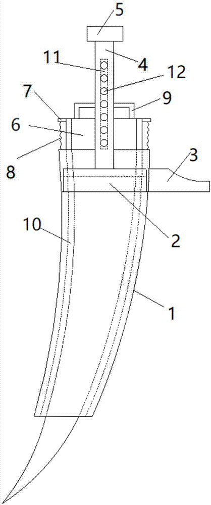 一种建筑用施工铲的制作方法