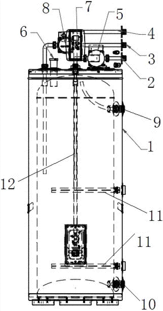 一种家用热水系统的制作方法