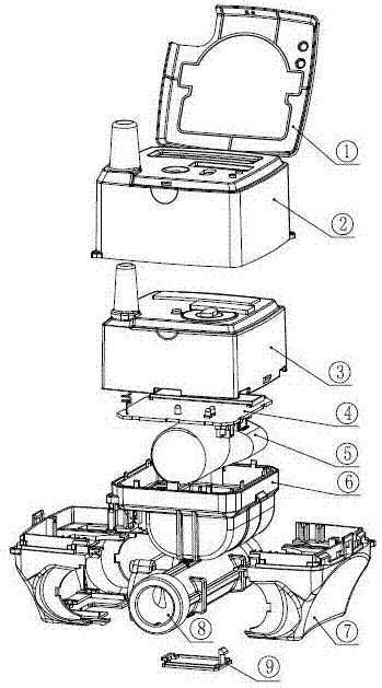 NB-IoT超声波水表结构的制作方法