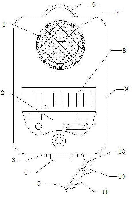 一种煤矿用气体检测仪的制作方法