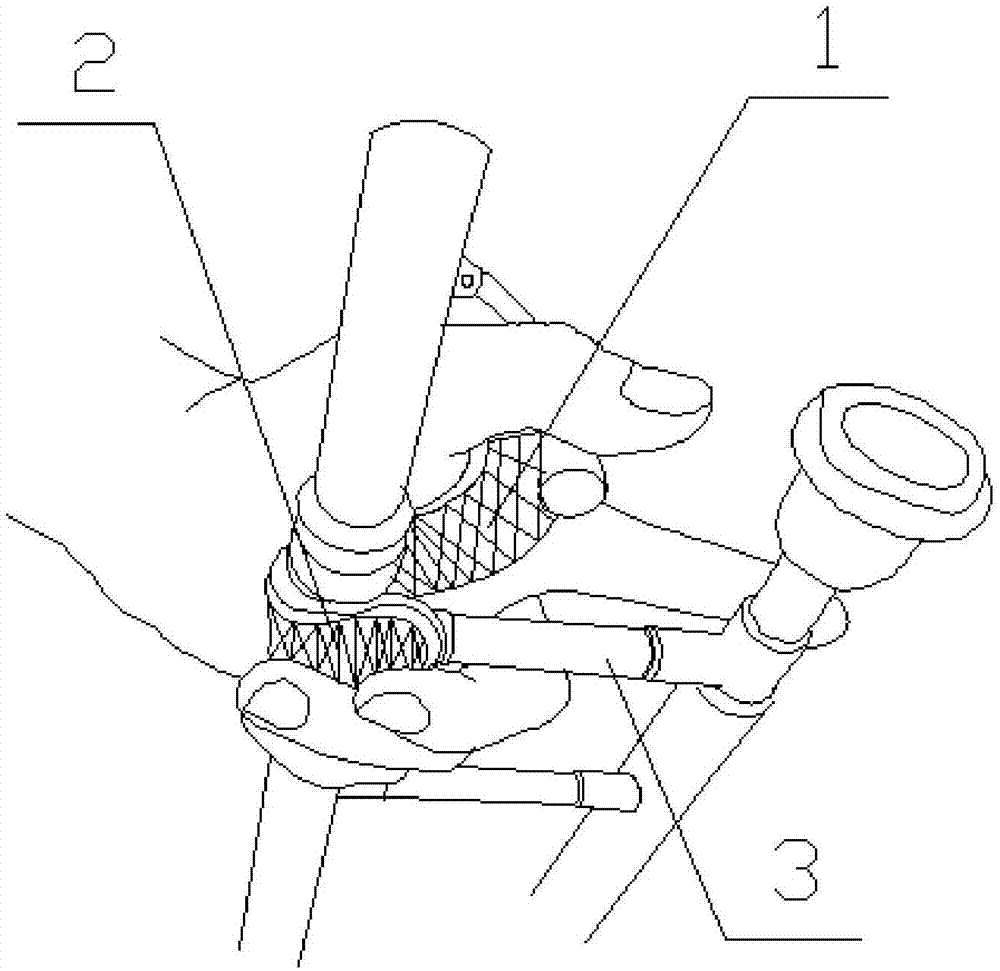 长号专用手托的制作方法