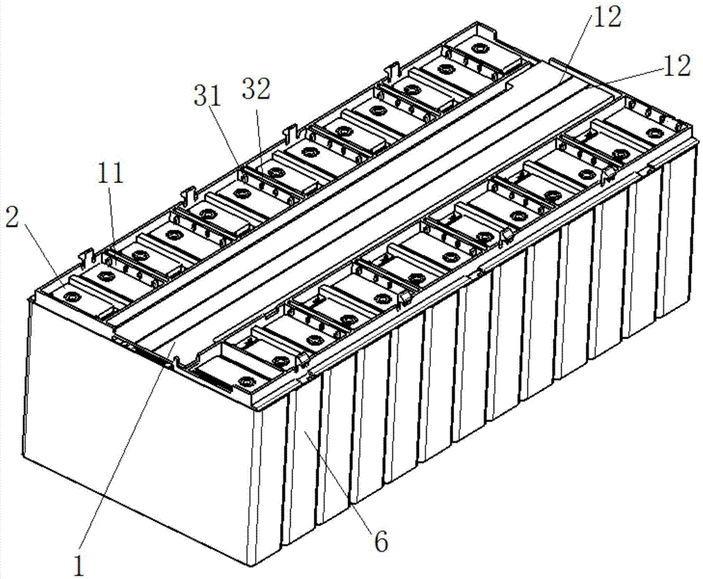 线束隔离板和动力电池包的制作方法