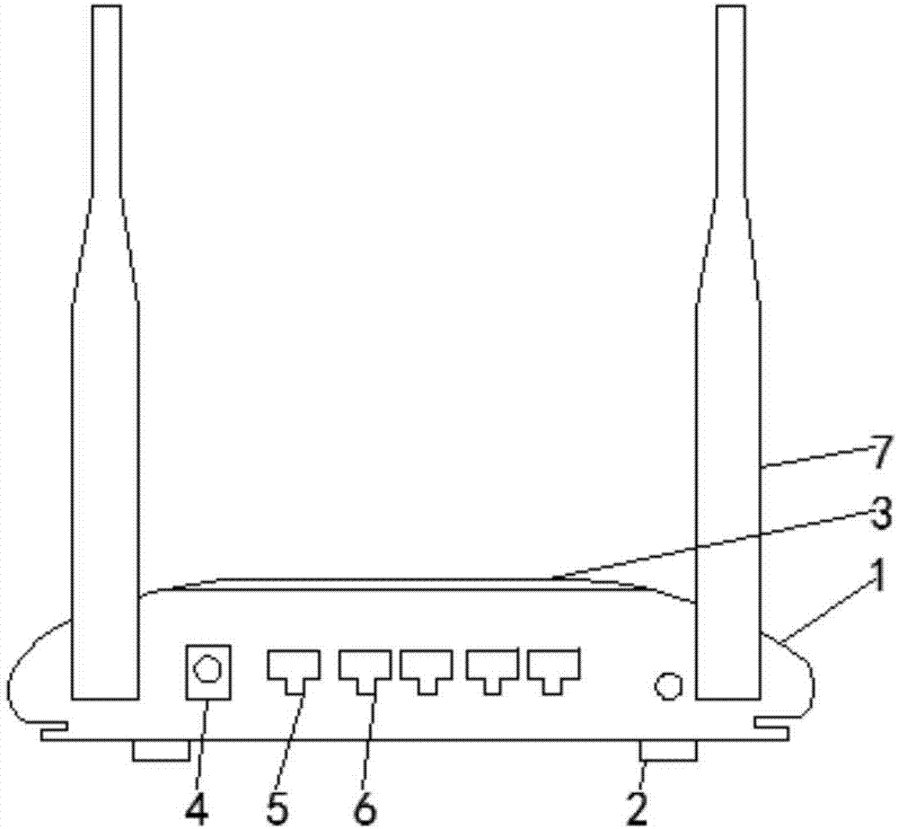 一种便于固定的路由器信号连接器的制作方法
