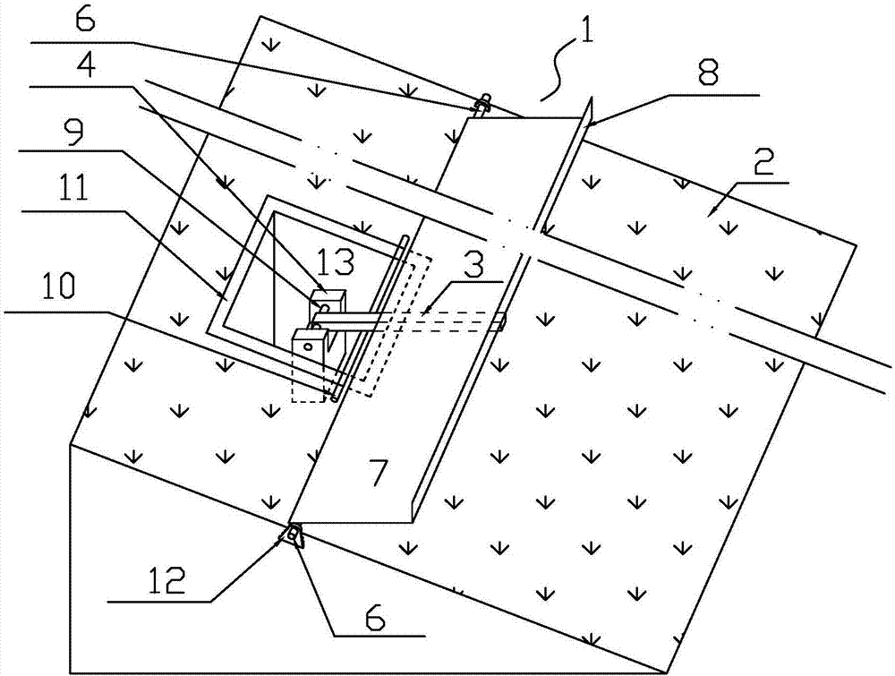 有助于雨水下渗的坡面草地自动挡水装置的制作方法