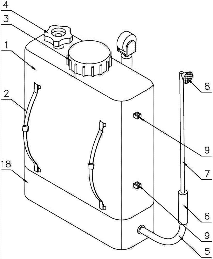 一种市政园林用植保喷药机的制作方法