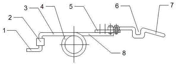 一种用于汽车涂装的车门卡具的制作方法