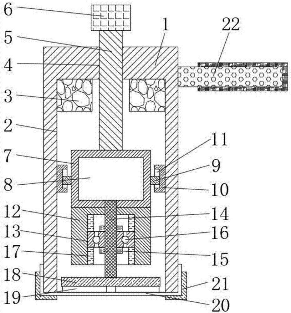 一种纺织用纺织车间废料收集装置的制作方法