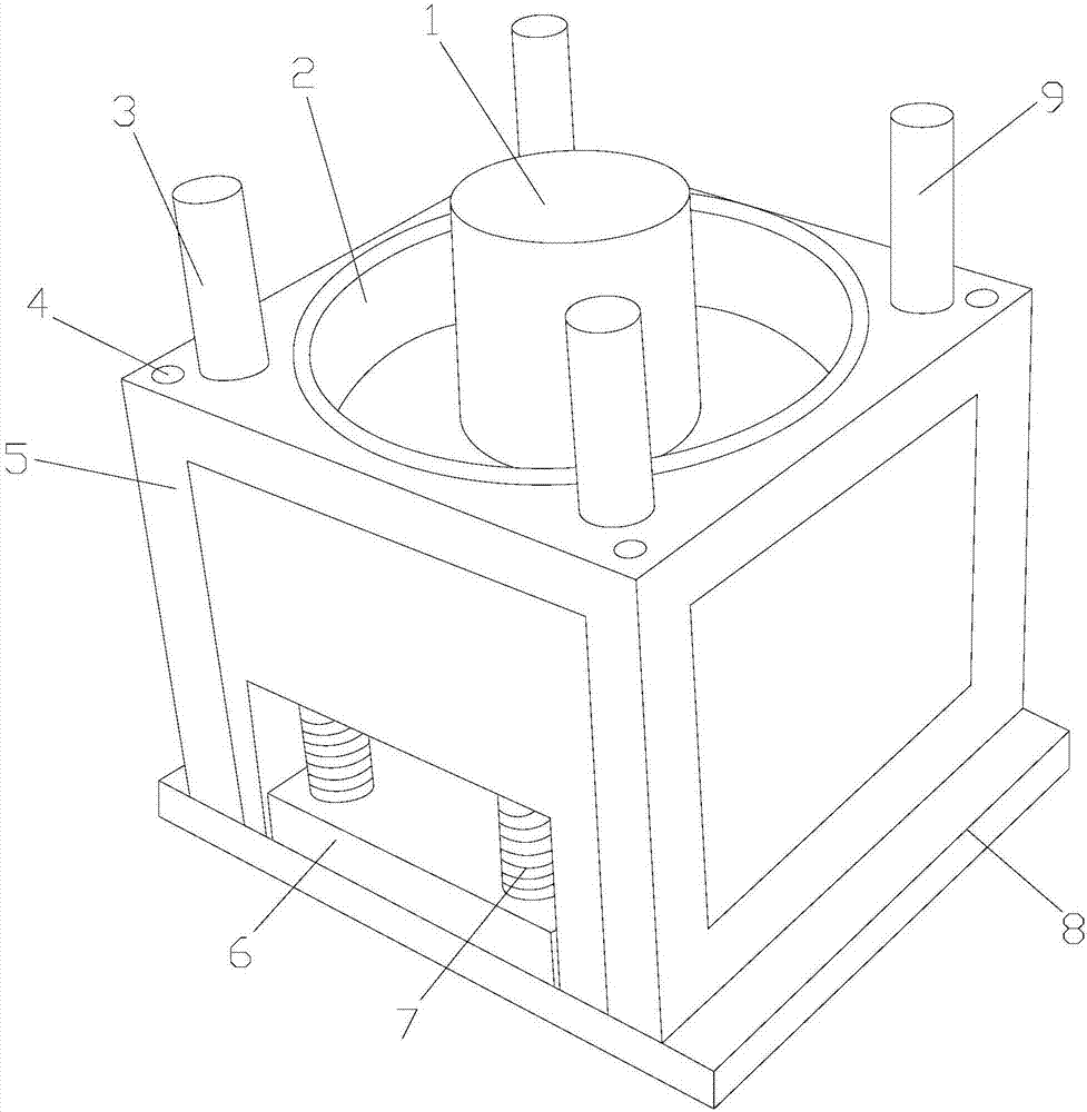 一种具有自动弹出功能的塑料模具的制作方法