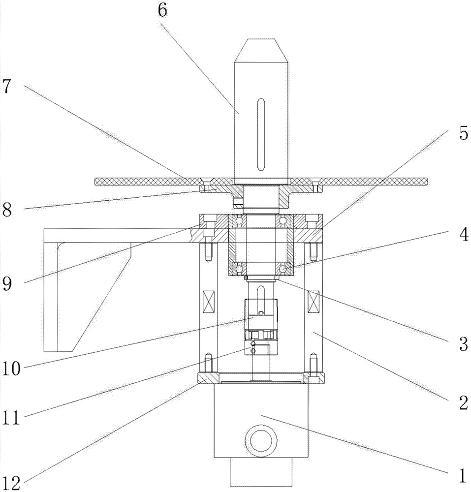 一种左右腰贴机的横向气涨轴放卷装置的制作方法
